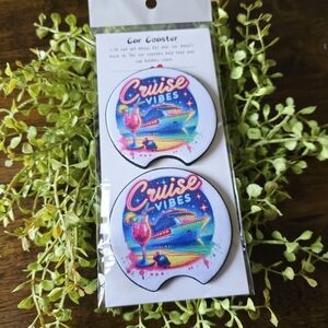 Cruise Vibes Car Coasters